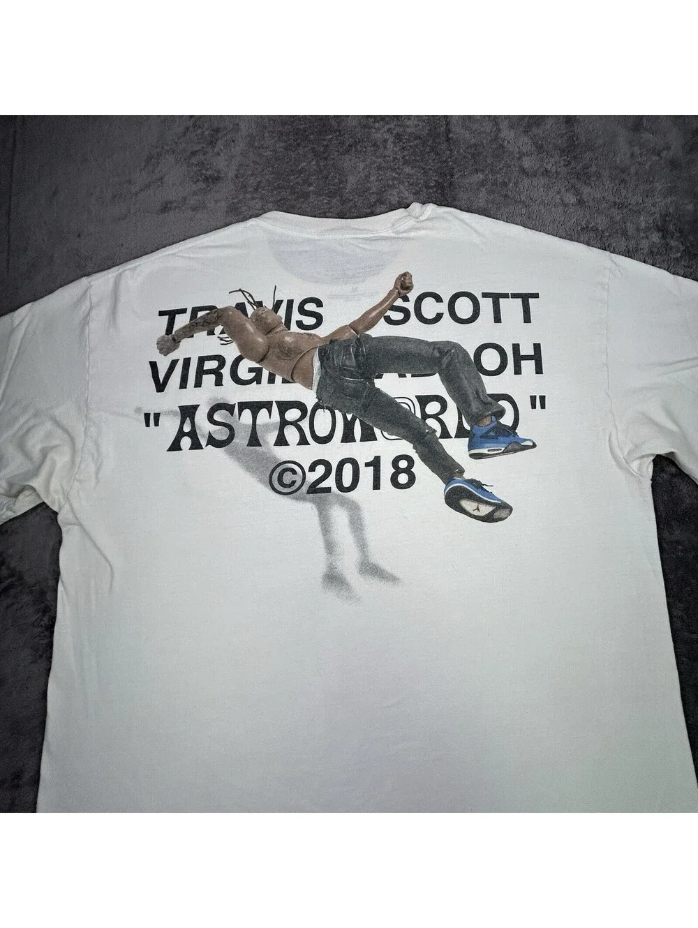 Travis Scott x Virgil Abloh Astroworld 2018 T-Shirt – Size XL